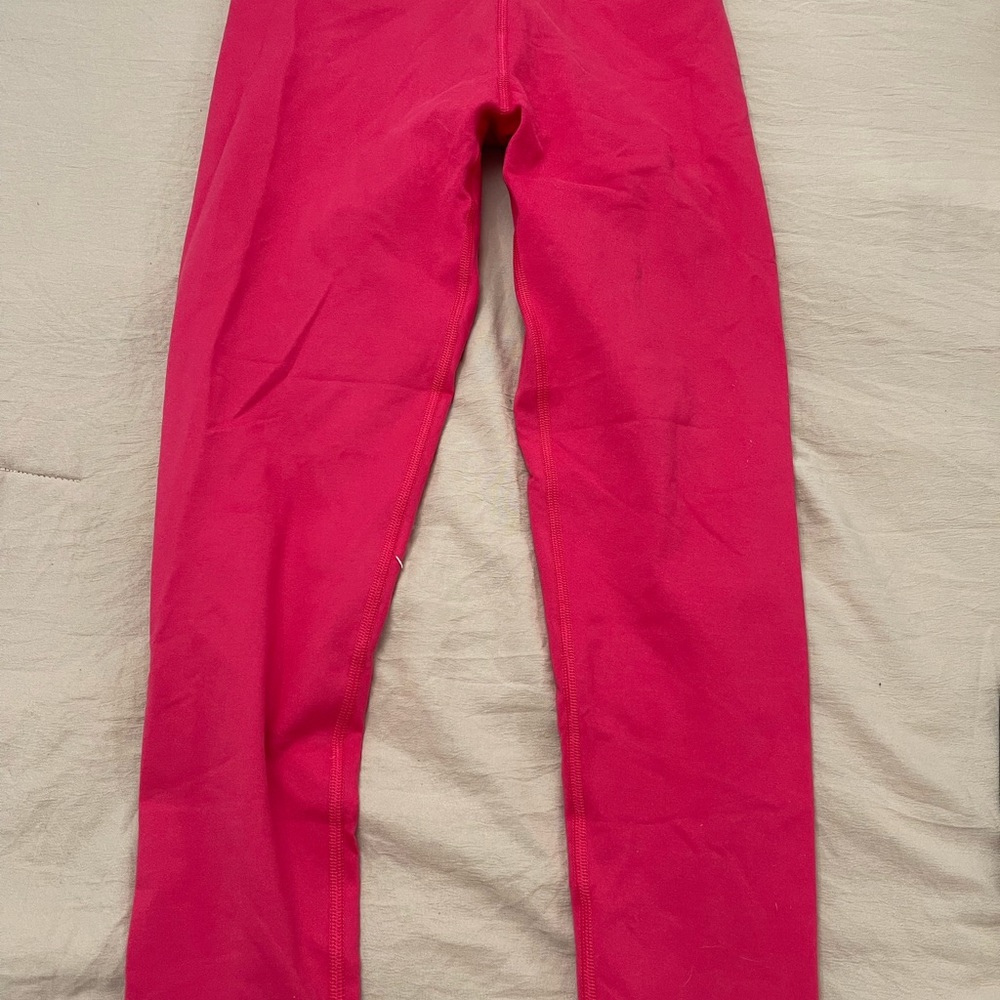 Pink leggings